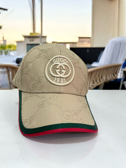 Gucci supreme unisex cap gg stripes monogram cap