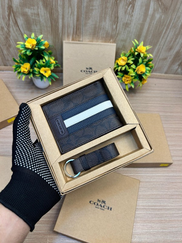 Wallet and key chain holder set ( gift set )