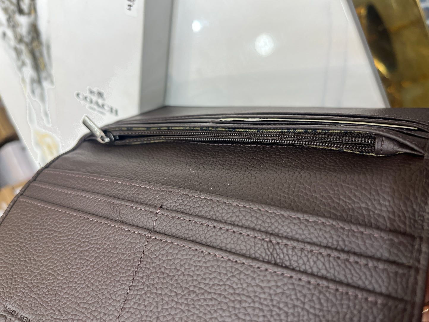 Coach long wallet