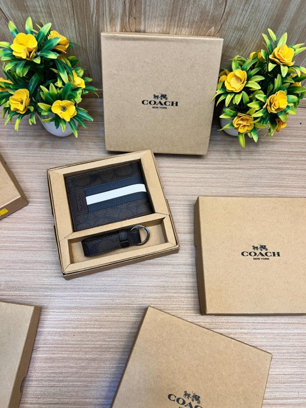 Wallet and key chain holder set ( gift set )