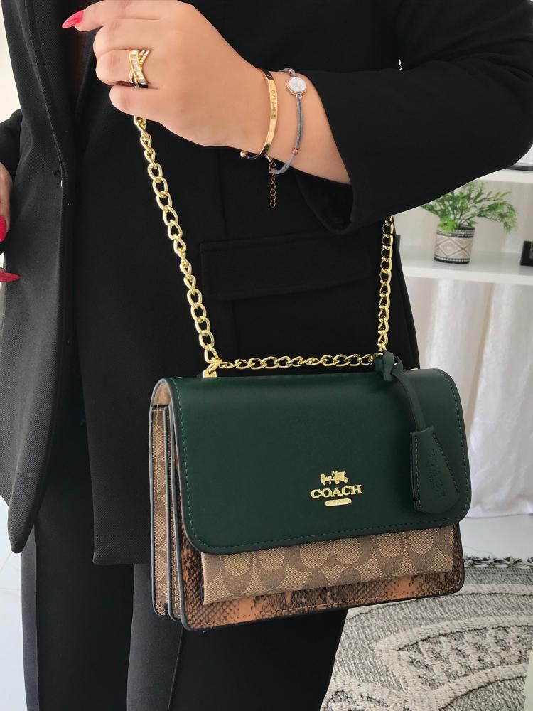 Coach klare shoulder bag