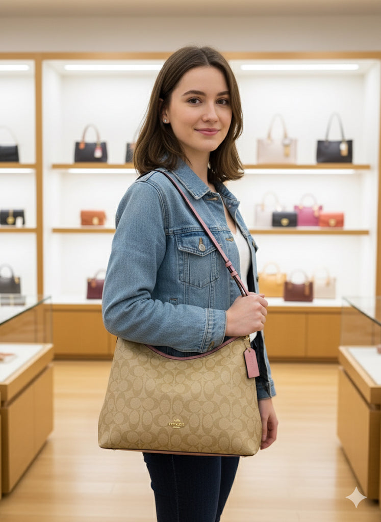 Coach laurel hobo(coach print)