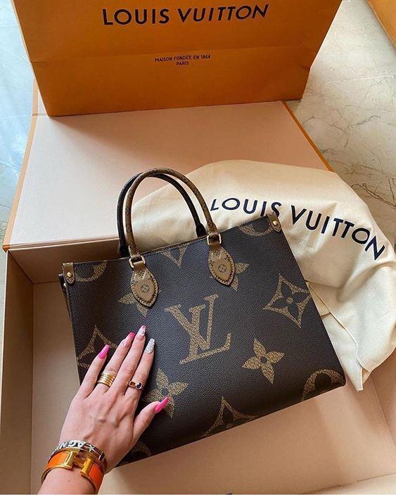 Louis Vuitton lv on the go tote