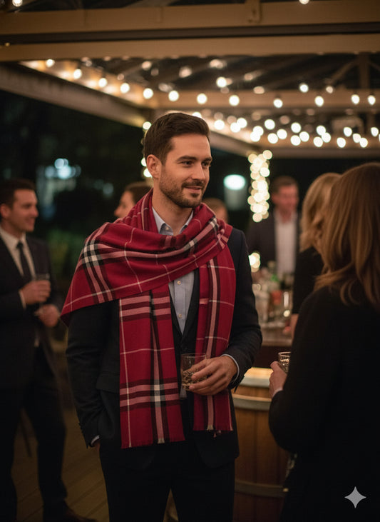 Burberry unisex semi warm stole