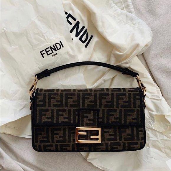 Fendi bag ff printed