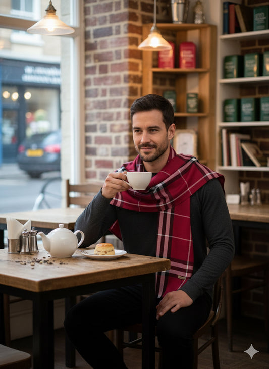 Burberry unisex semi warm stole