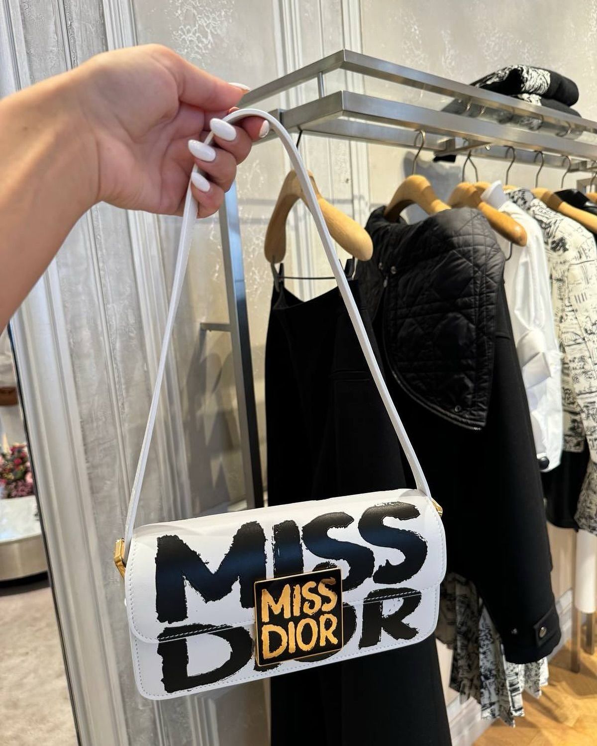 Miss Dior flap bag