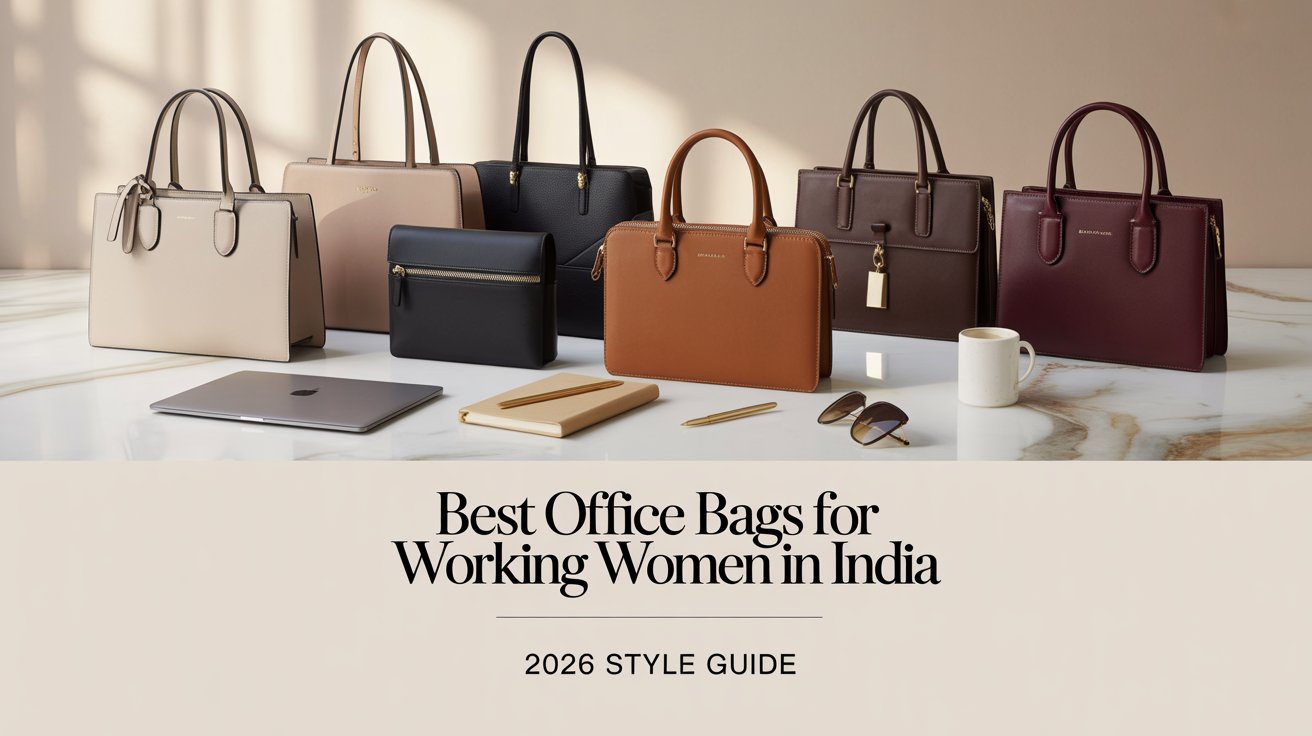 Best Office Bags for Working Women in India 2026 — Stylish, Professional Durable Picks