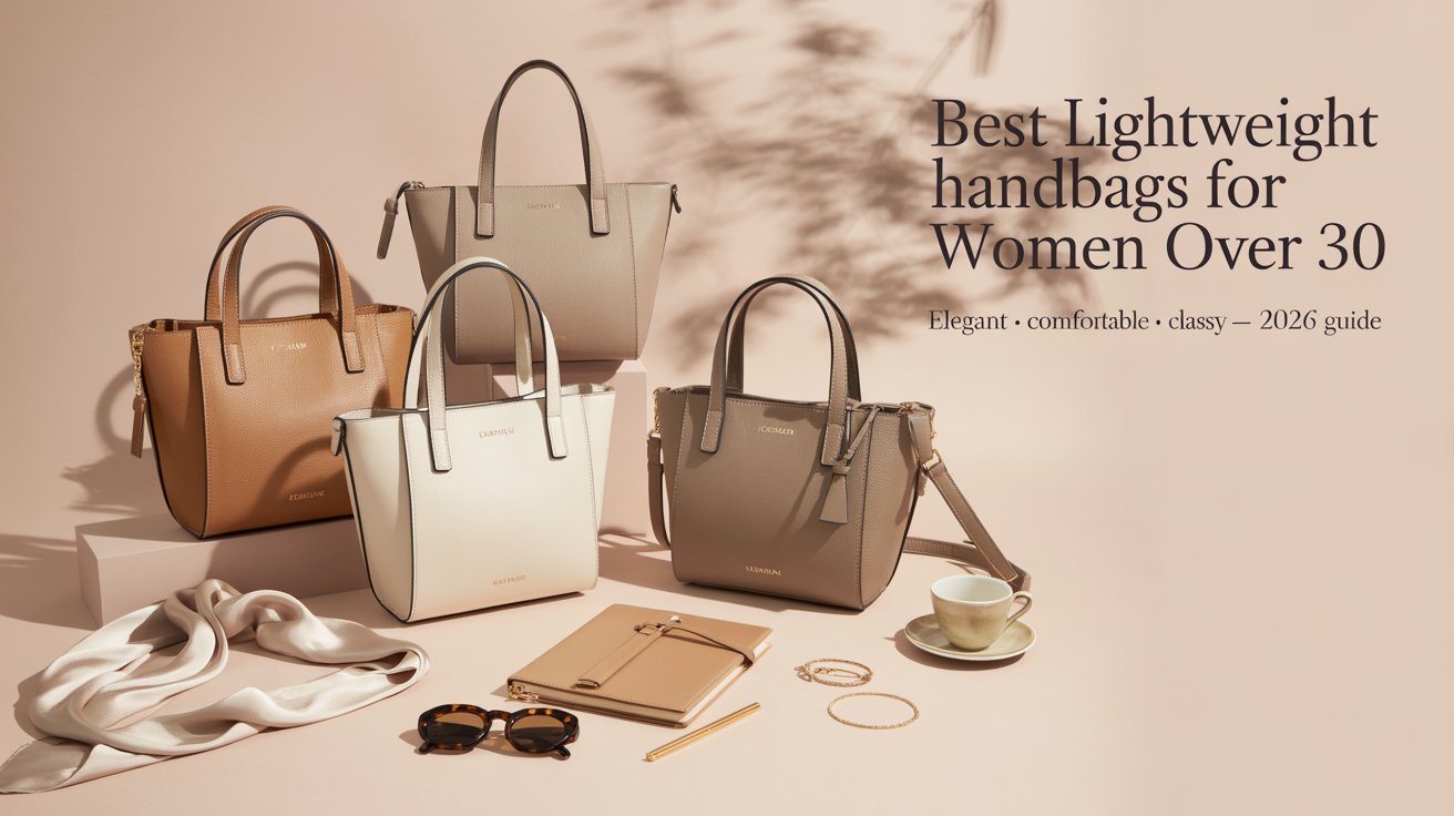 Best Lightweight Handbags for Women Over 30 in India 2026