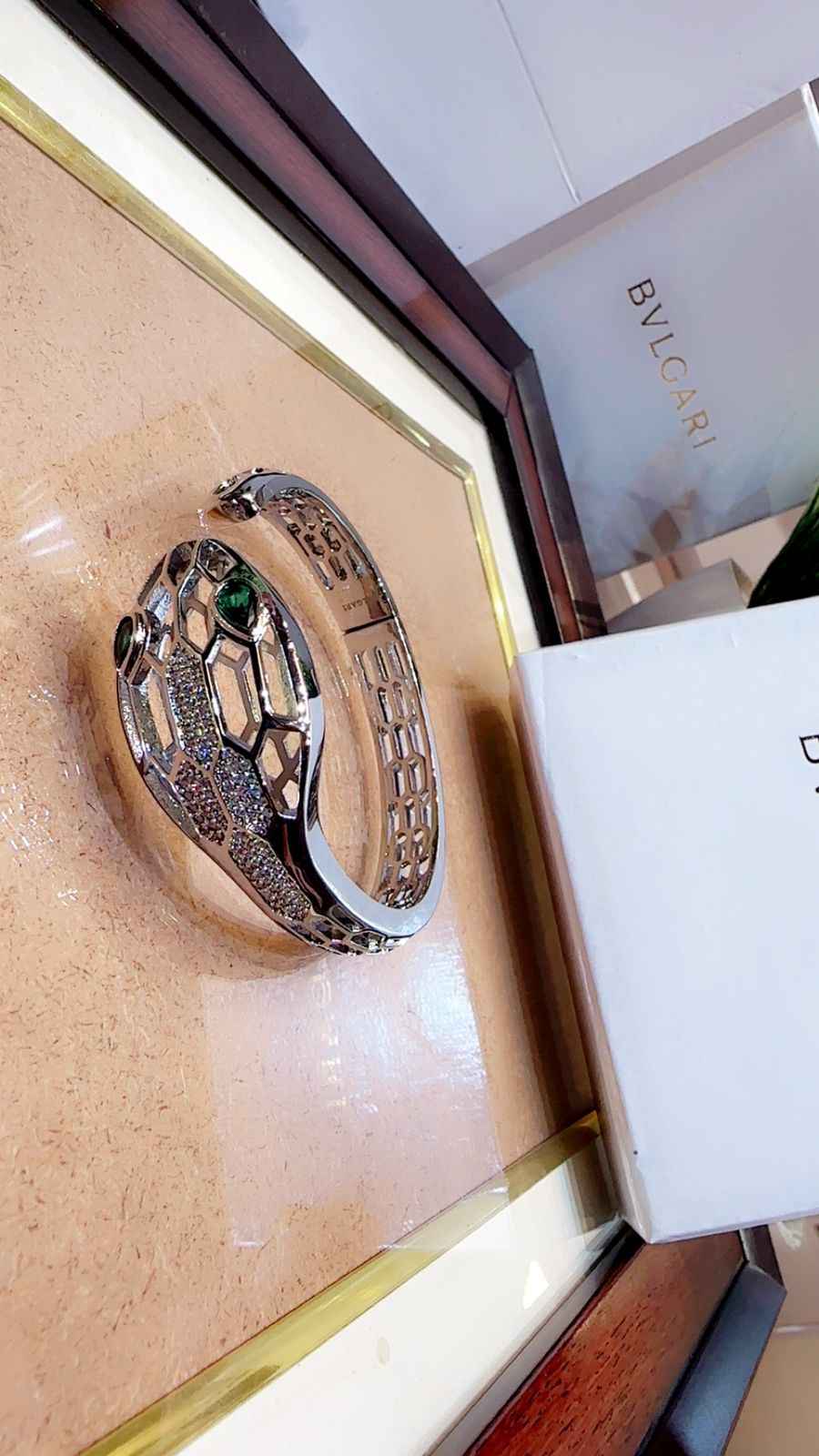 Bvlgari bracelet with ring