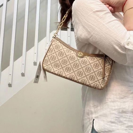 Tory Burch monogram jacquard shoulder bag