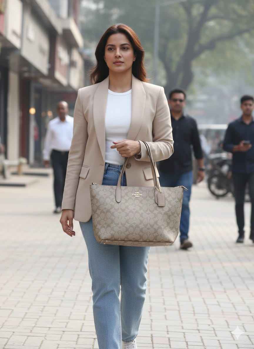 Luxury Coach tote for women