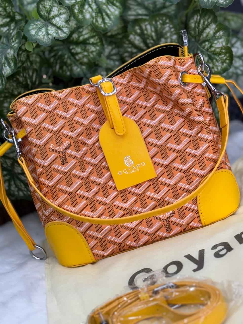 Luxury Goyard bucket bag for women