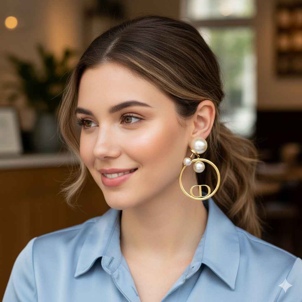Dior Pearl Earrings