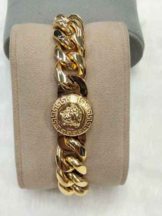 Versace Medusa face bracelet