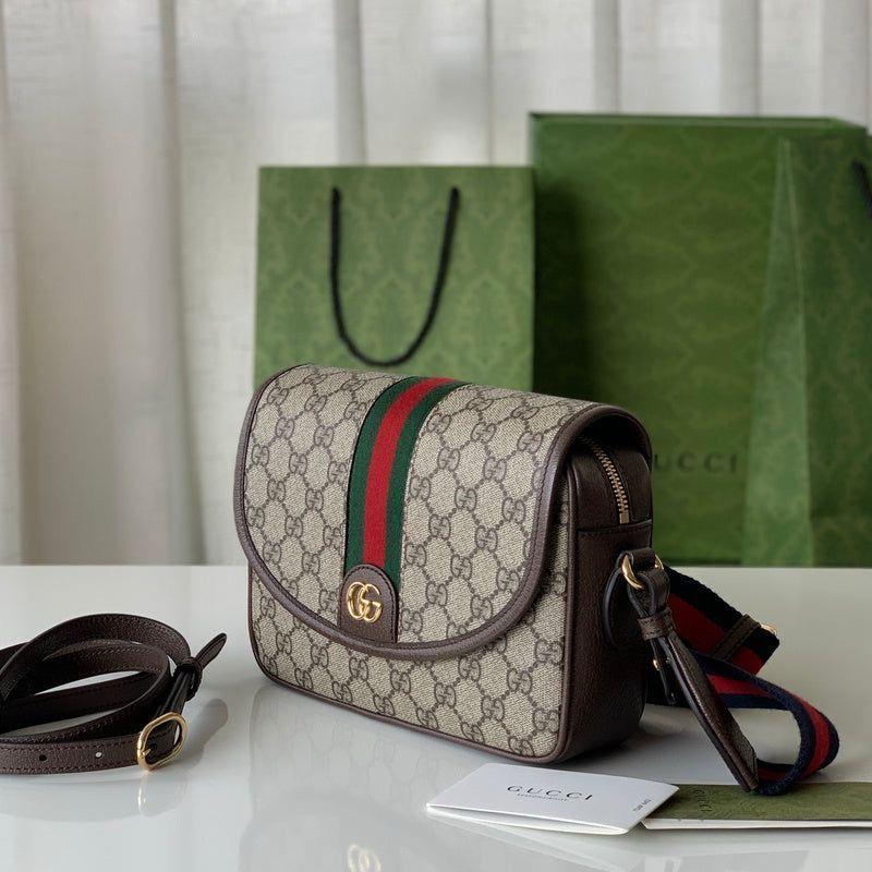 Gucci Ophidia gg shoulder bag with broad belt