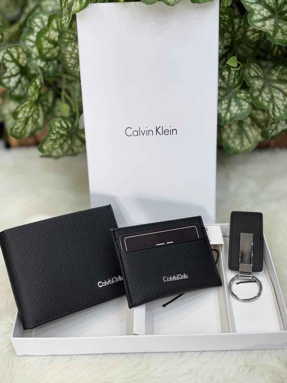 Calvin Klein gift set for Mens in genuine leather top notch quality