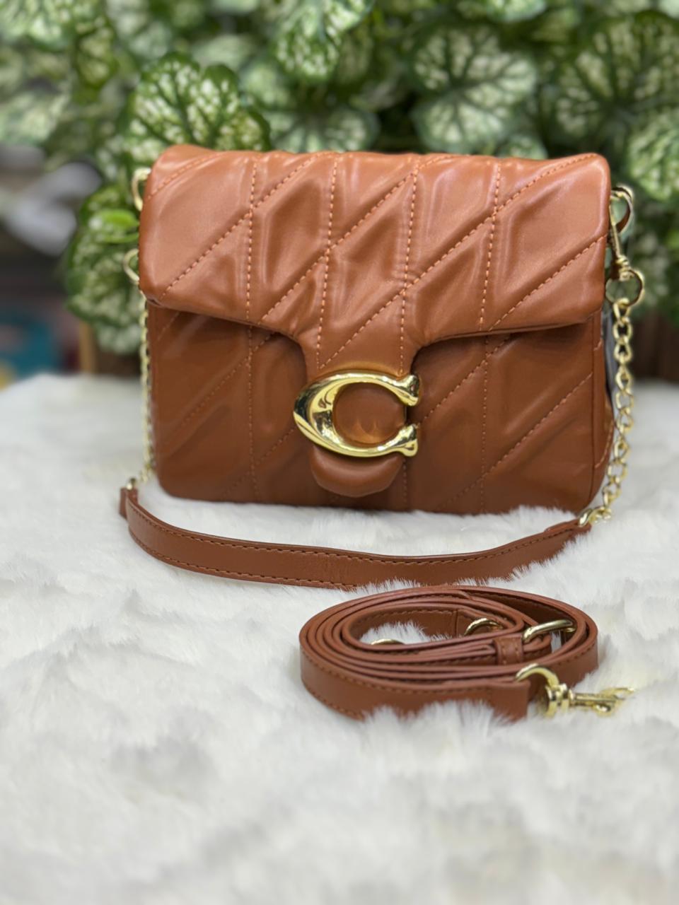 Luxury Coach square quilted tabby