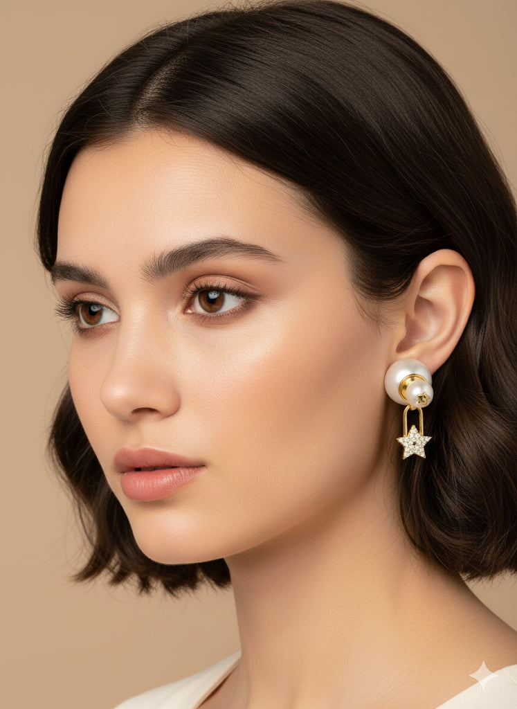 Luxury Dior earrings for women