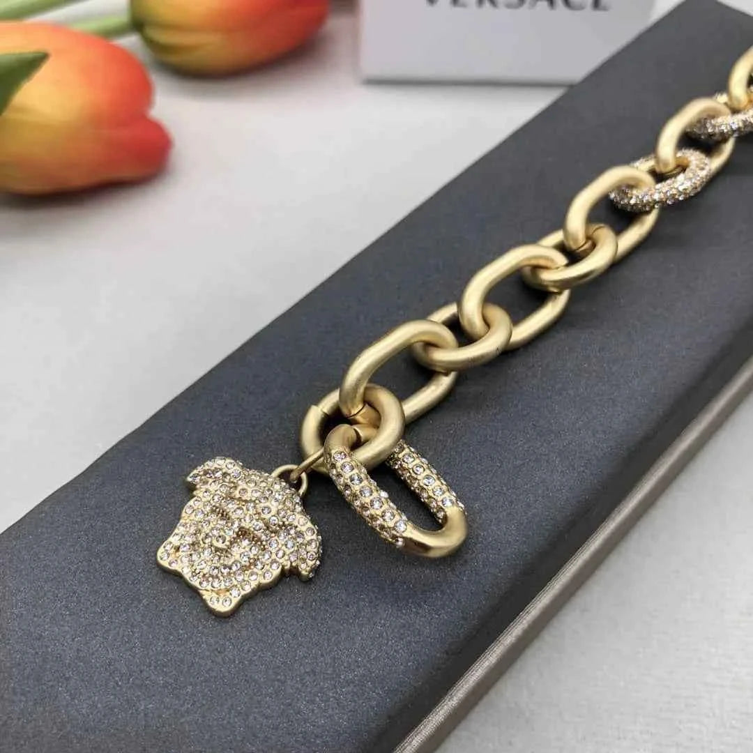 Versace Medusa face bracelet