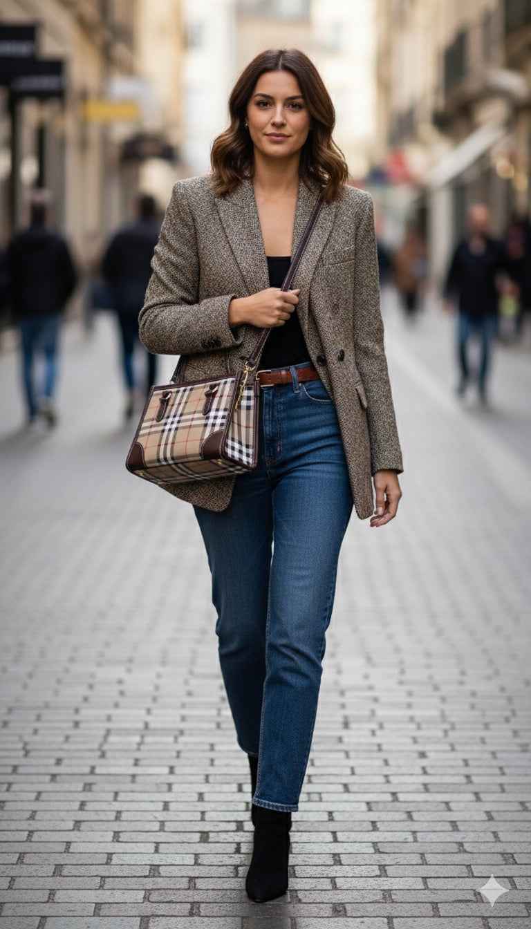 Luxury Burberry tote