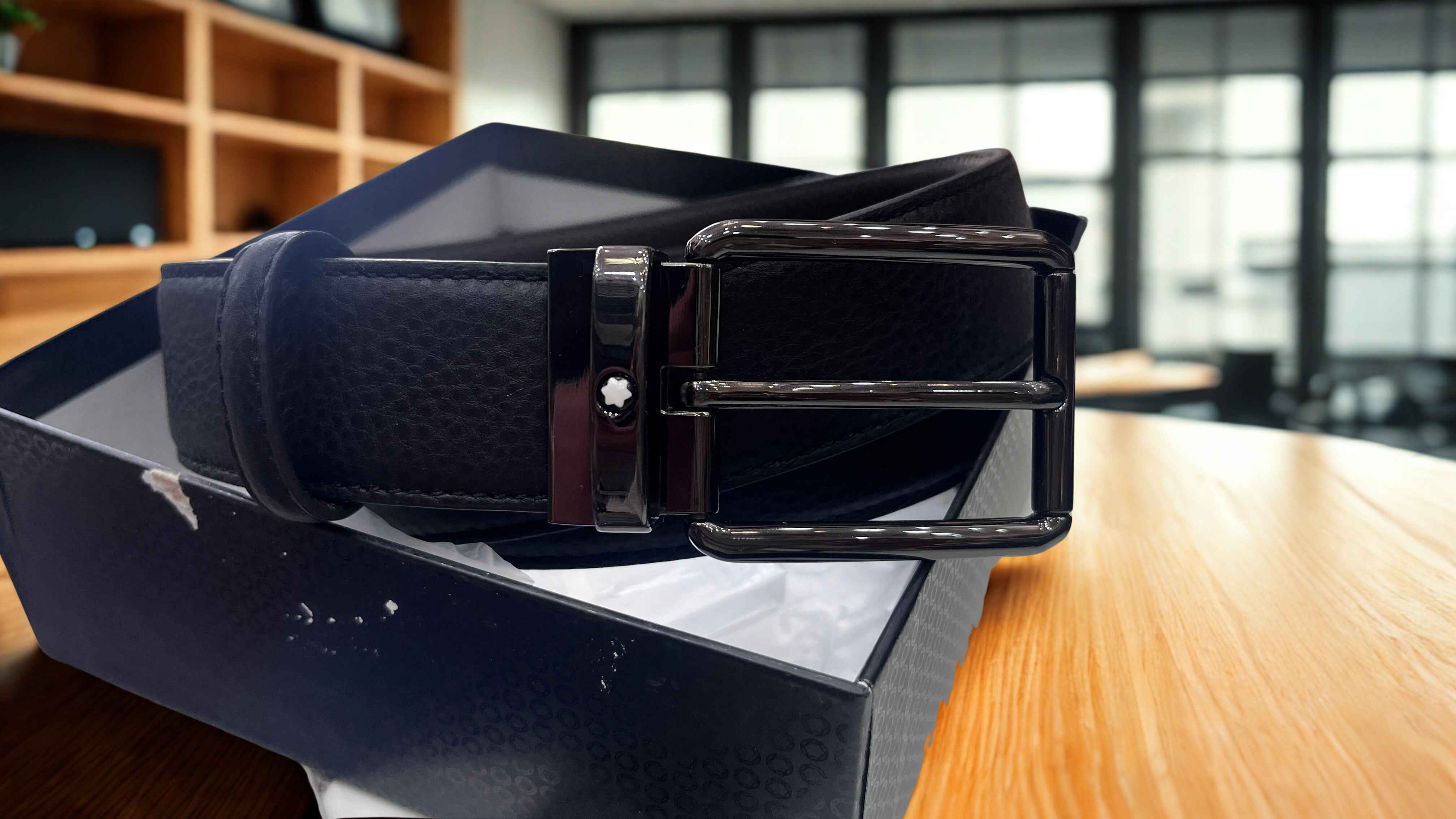 Mont Blanc mens Belt