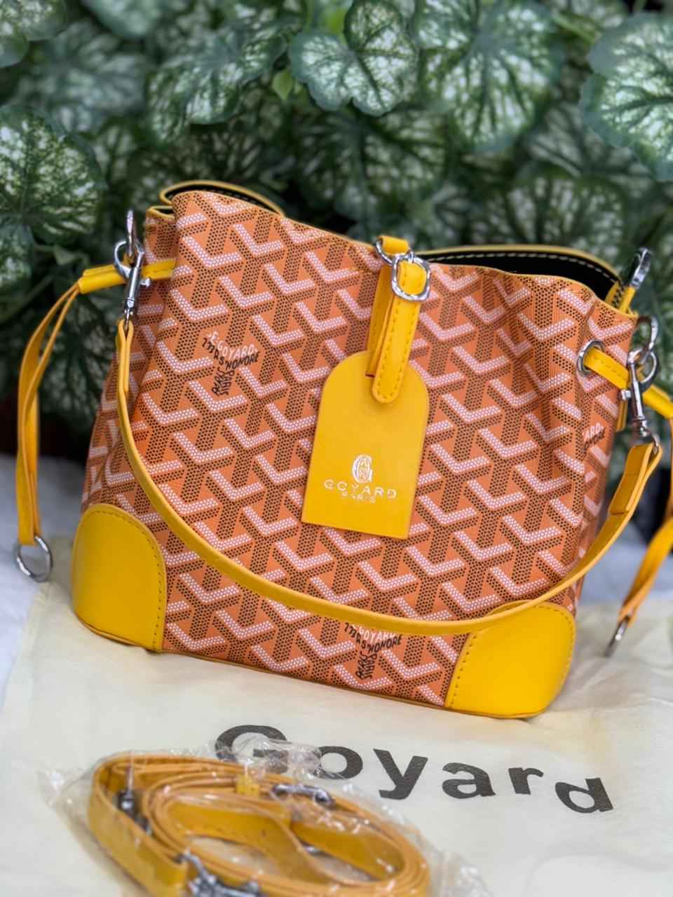 Luxury Goyard bucket bag for women