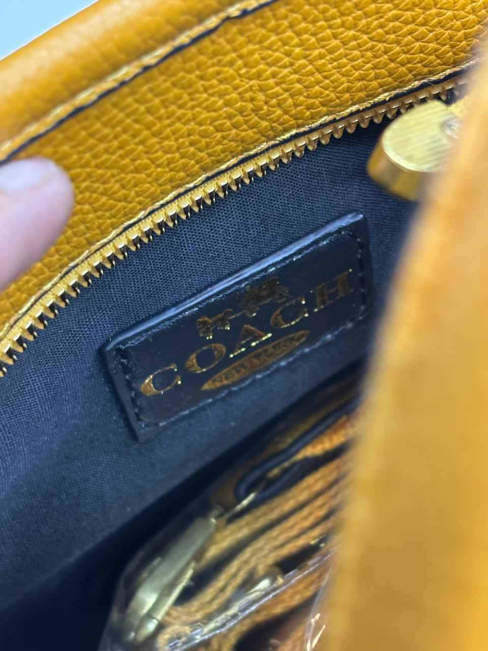 Luxury Coach cargo bag in town for women