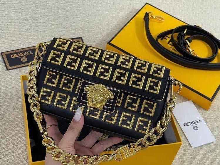 Luxury fendi versace top notch quality bag