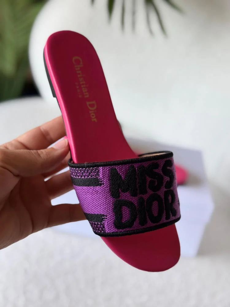 Miss Dior slides