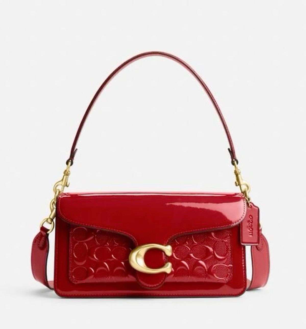 Latest Coach Tabby in patent leather