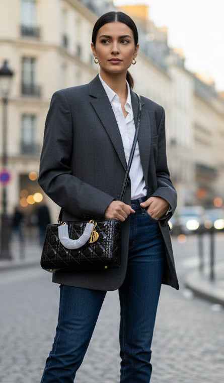 Luxury Lady Dior Rectangular Handbag for Women