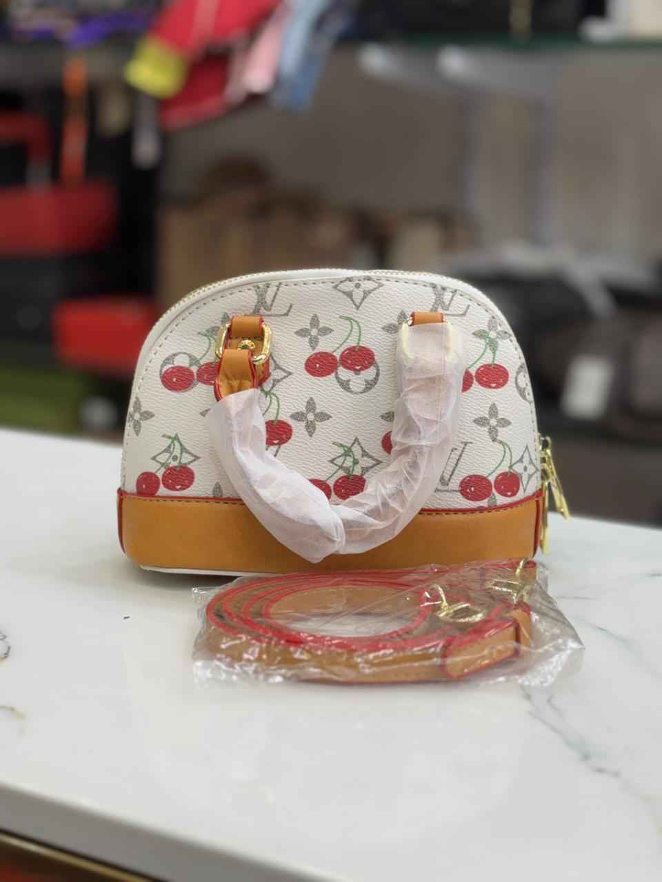 Louis Vuitton lv Alma ( multiple cherries print )