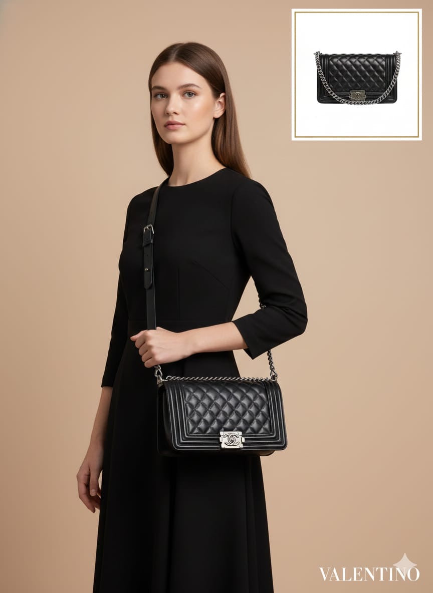 Luxury Chanel le boy