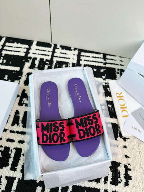Miss Dior slides