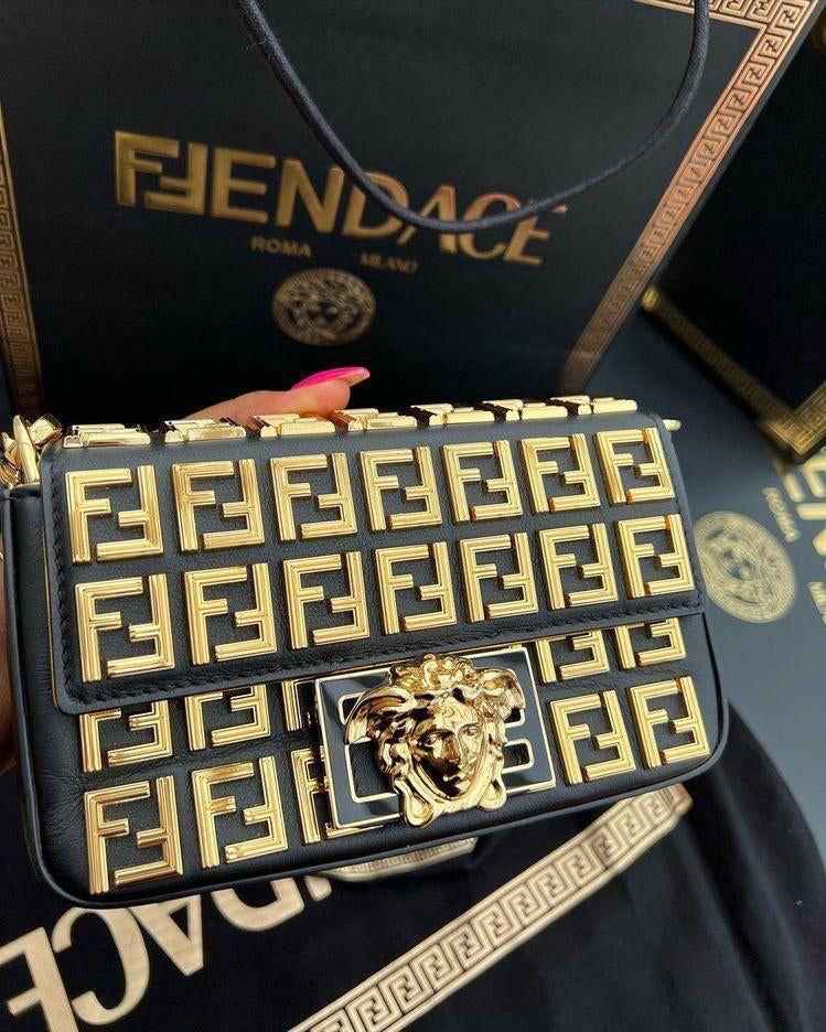 Luxury fendi versace top notch quality bag