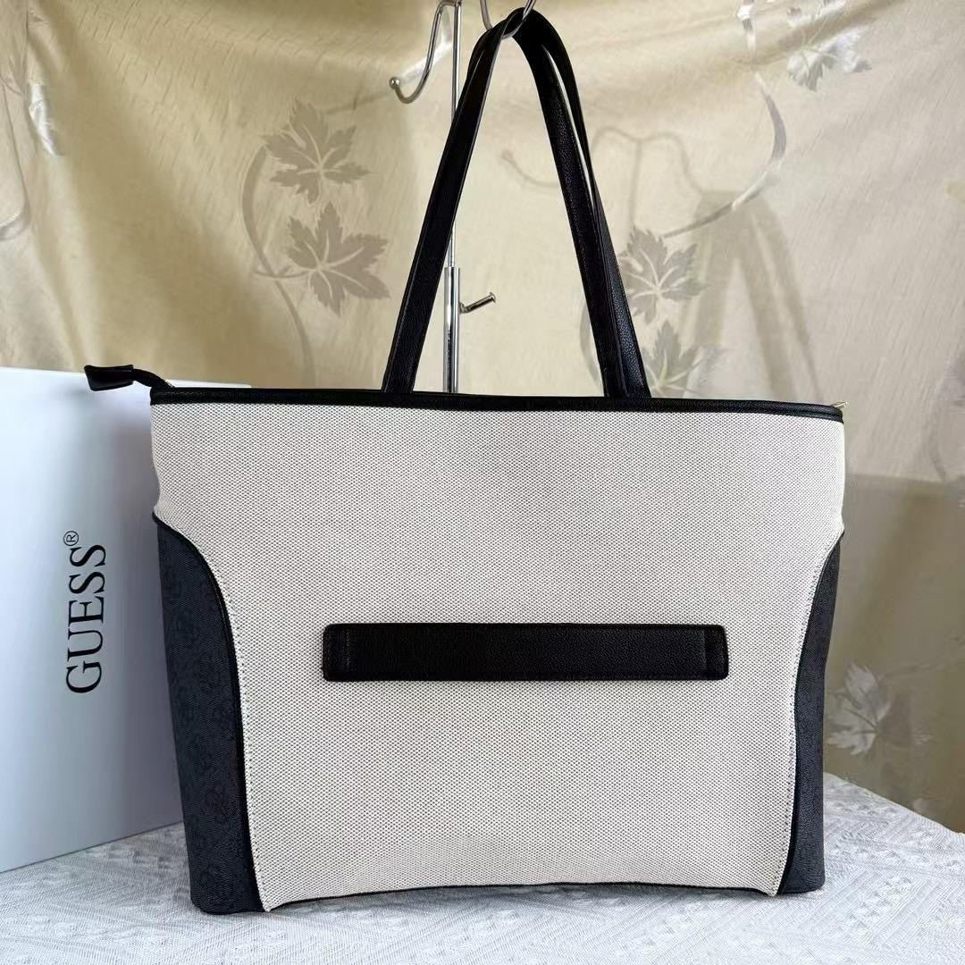 Guess large canvas Tote