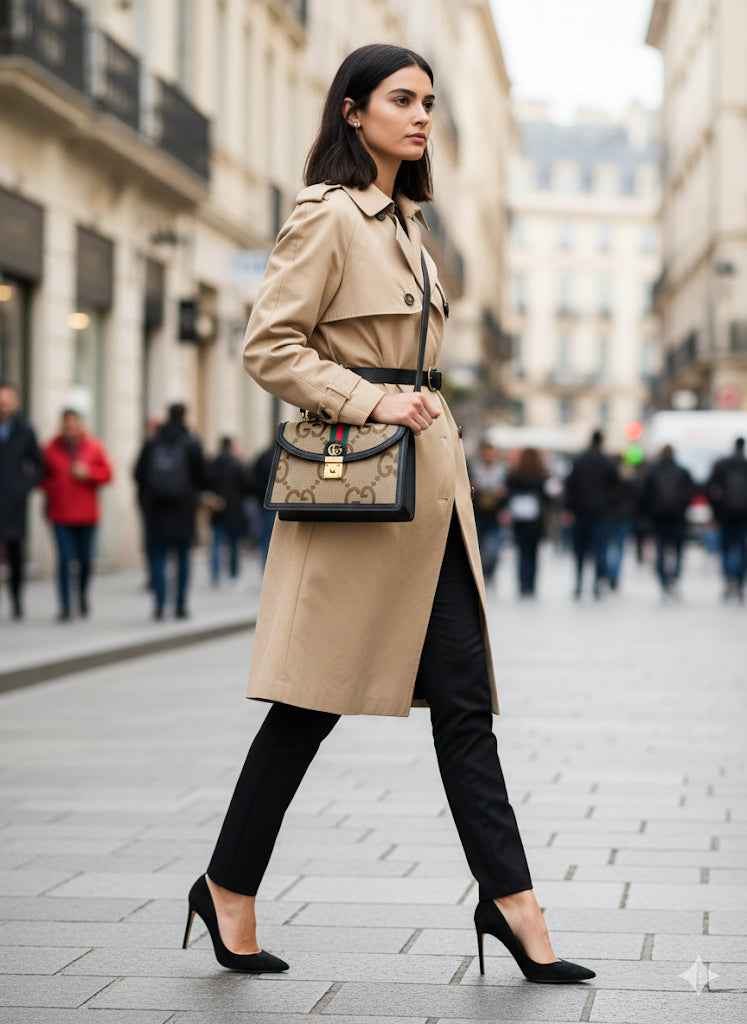 Luxury Gucci Ophidia Top Handle Handbag for Women