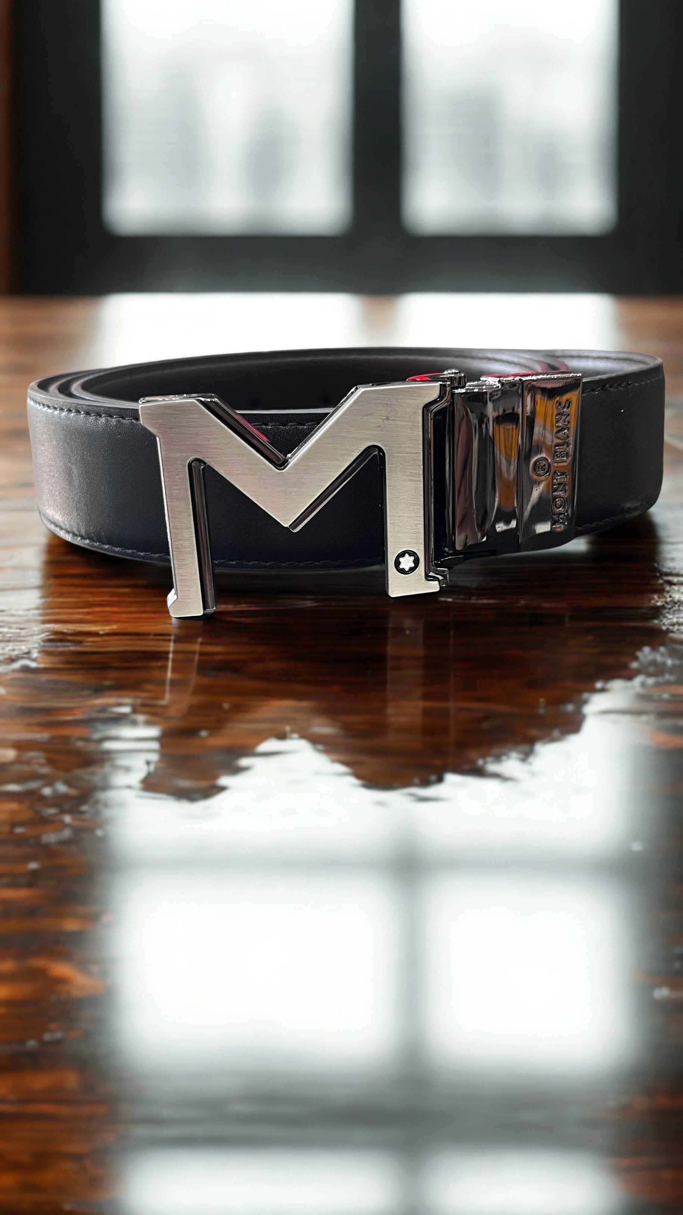 Mont Blanc mens belt