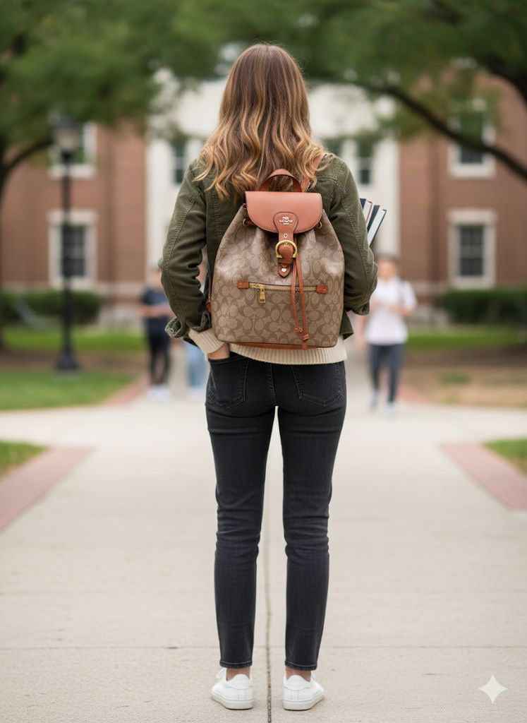 Luxury Coach Backpack for All Ages – Stylish Designer Bag