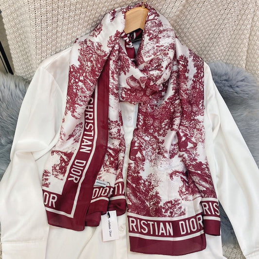 Christian Dior silk stole