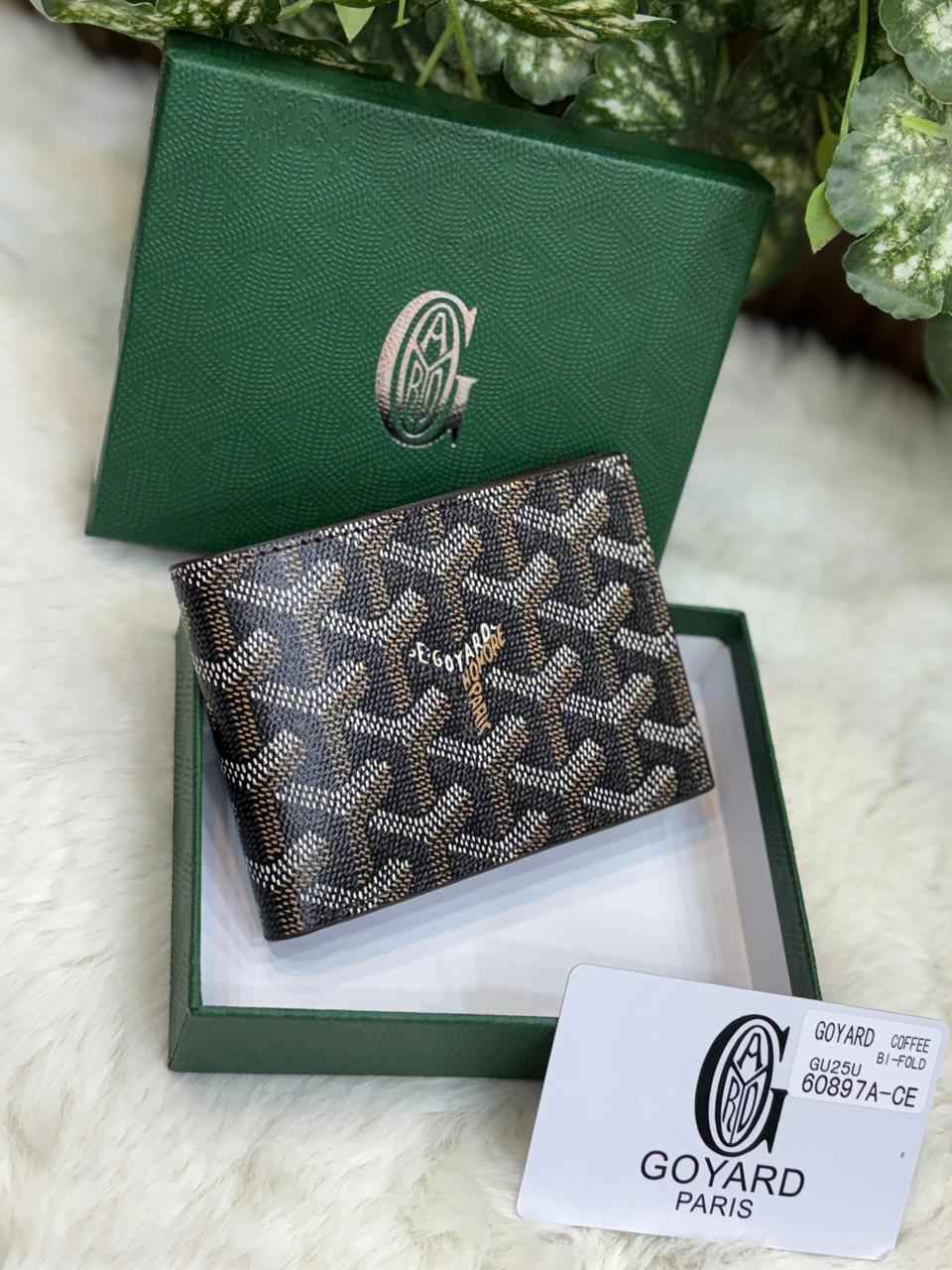 Luxury Goyard Bi-Fold Wallet for Men