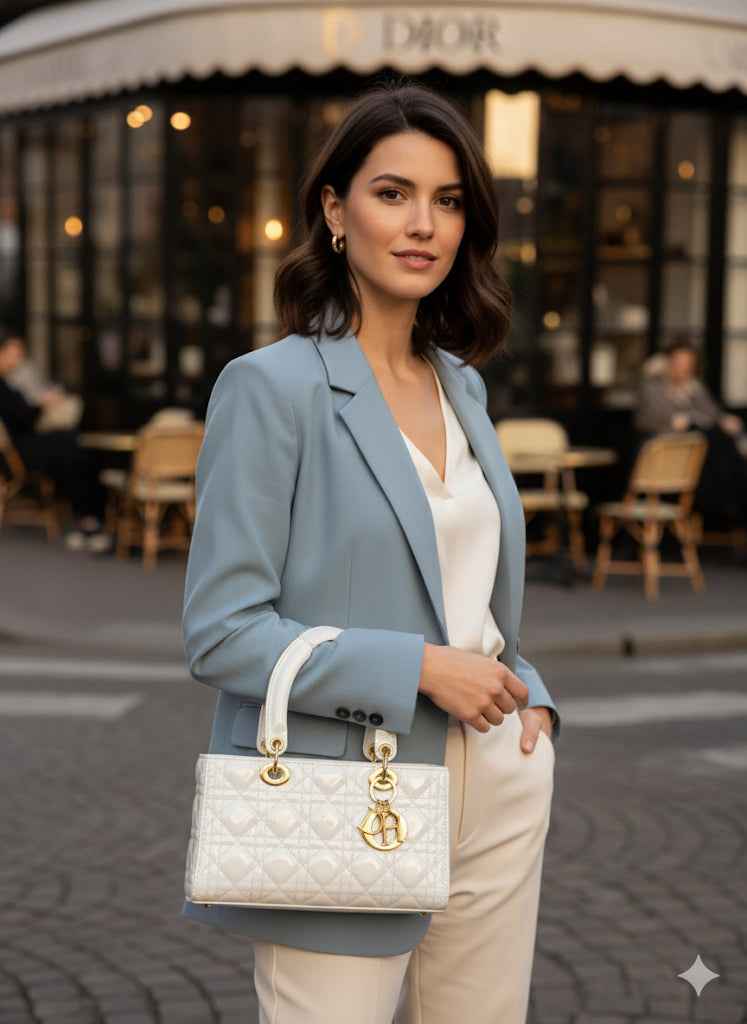 Luxury Lady Dior Rectangular Handbag for Women