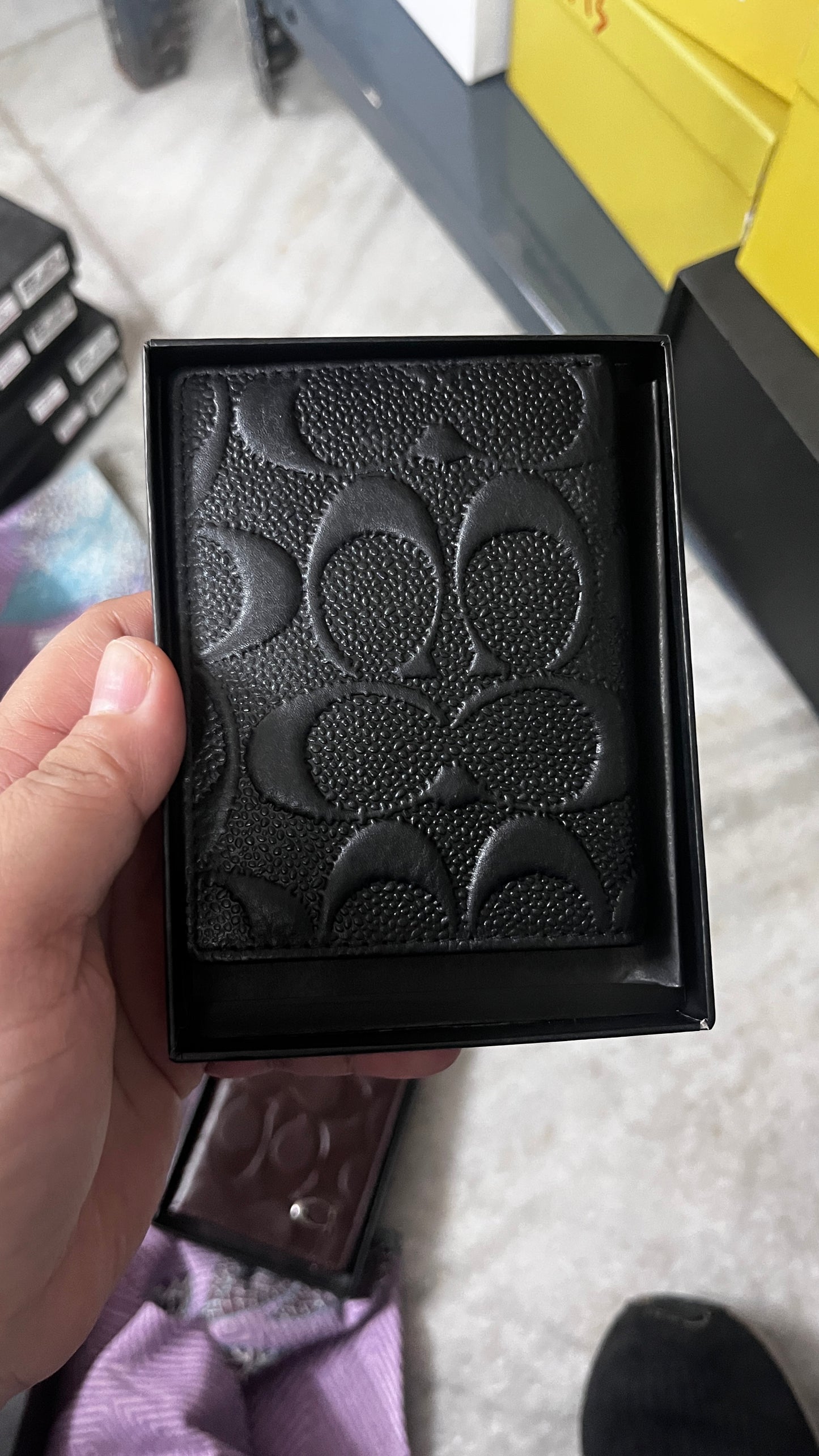 Coach Men slim Wallet