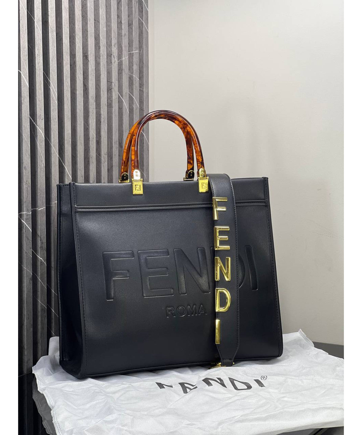 Fendi Roma Sunshine tote Handbag top notch quality