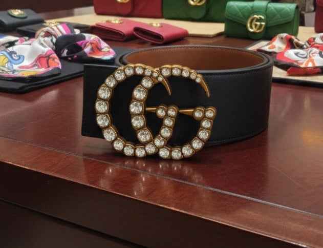 Luxury Gucci broad belt for women