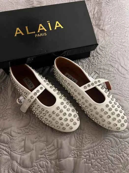 Alaia Ballerina crystal embellished