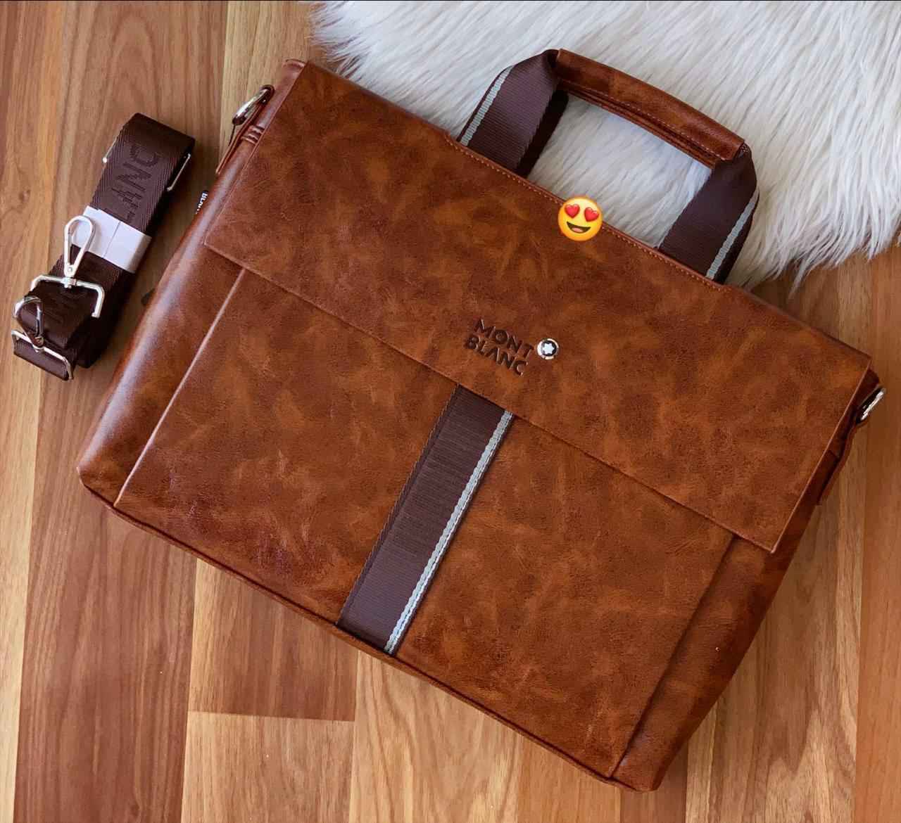 Mont Blanc laptop bag