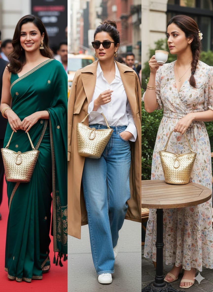 Luxury Bottega Veneta Bucket Bag (Made in Italy)