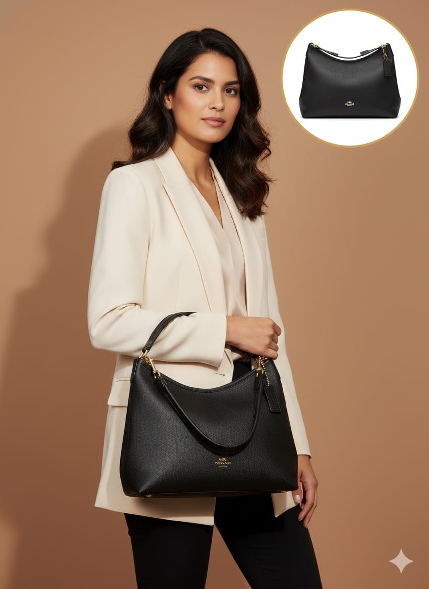 Luxury Coach laurel hobo(coach print) for women